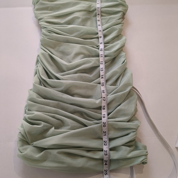 Mistress Rocks House of CB Sitting Pretty Green Strapless Dress NWT , Size S - Picture 8 of 11